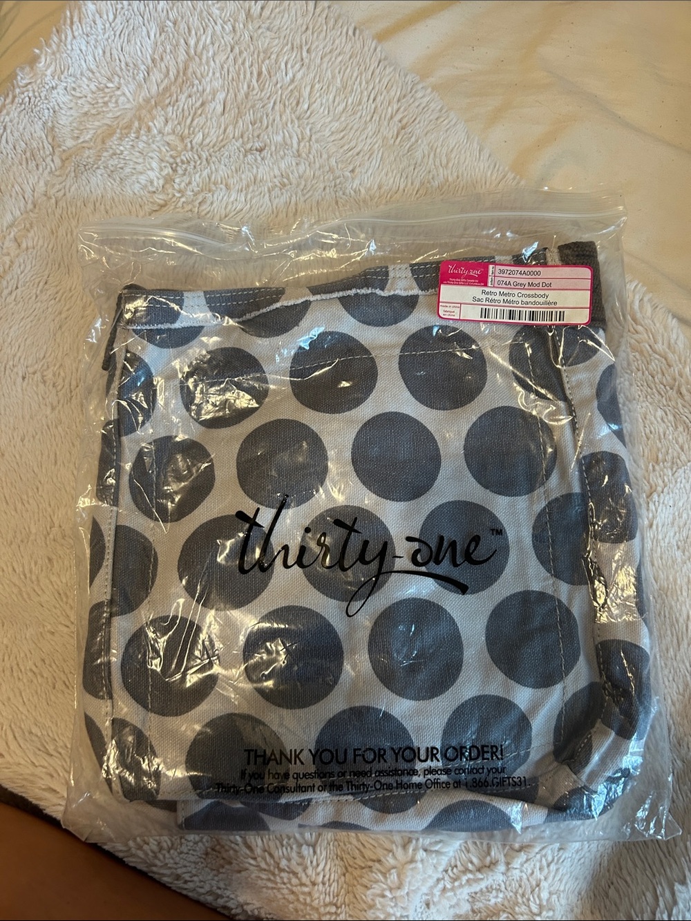Thirty One Retro Metro Crossbody BRAND NEW